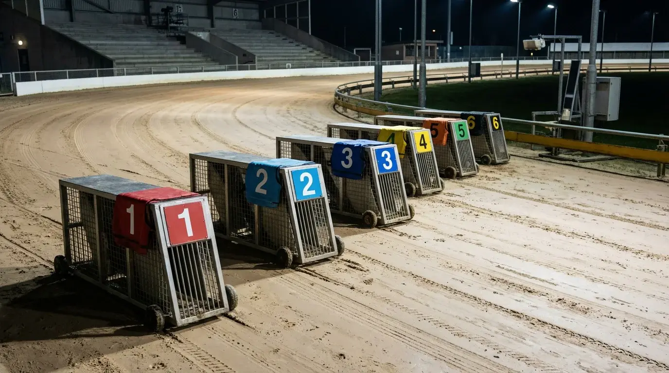 How greyhound handicap races work — staggered traps, scratch runners and betting approach