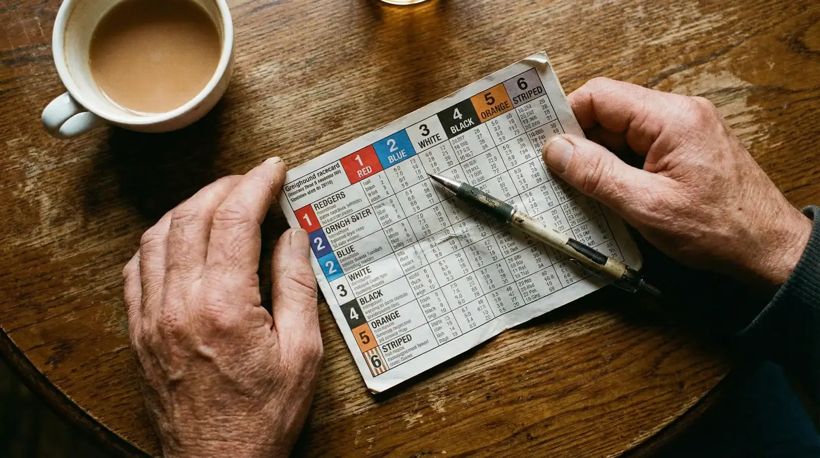 How to read greyhound racecards and results guide